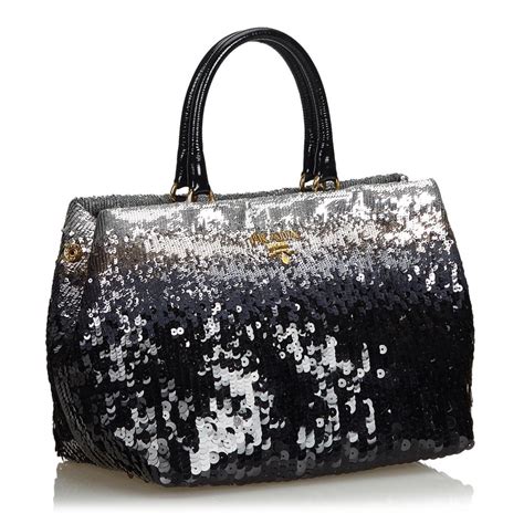 prada sequin bag vintage